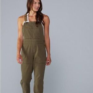 REI Trailsmith Overalls in Olive Green